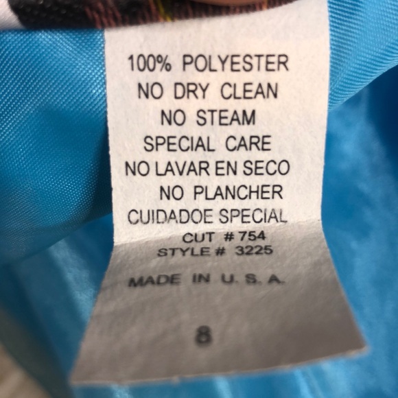 Good Girl blue designed dress - Picture 9 of 9